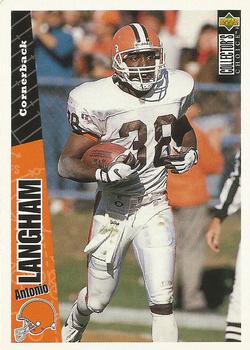 Antonio Langham Cleveland Browns 1996 Upper Deck Collector's Choice NFL #294